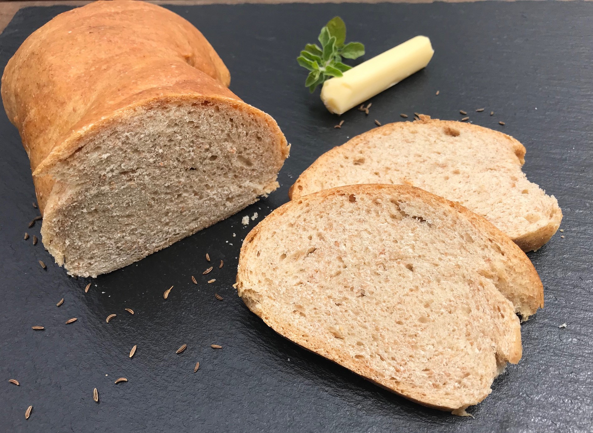 Dinkel-Skyr-Brot · EVÖ